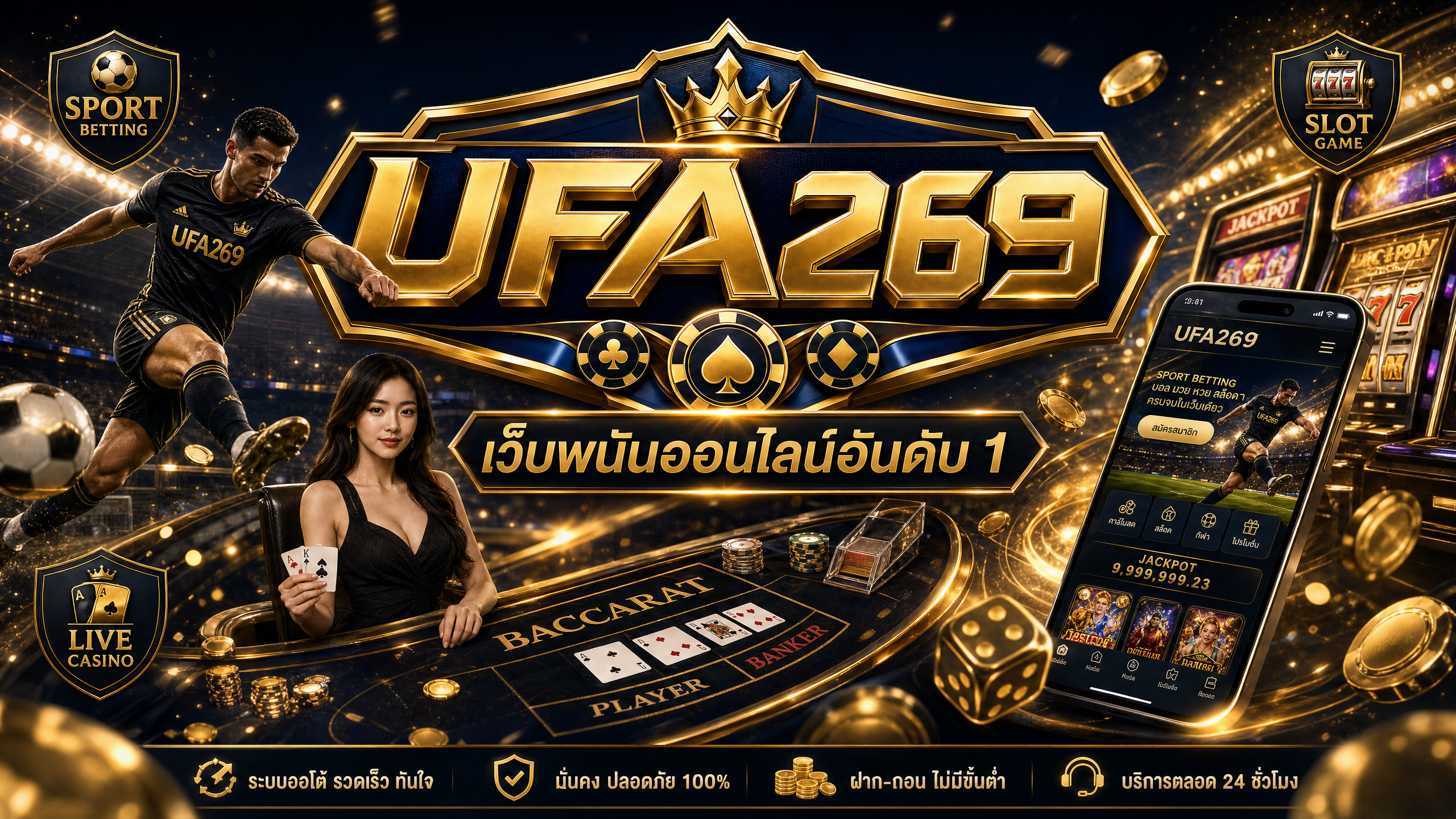 UFA269 เว็บตรง UFABET แทงบอล คาสิโน สล็อต